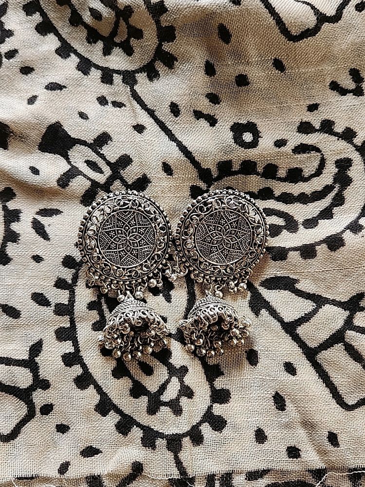 Oxidised Pinteresty Jhumkas 😍