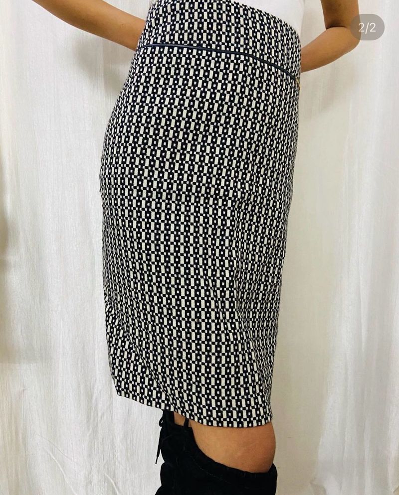 Winter Checked Skirt