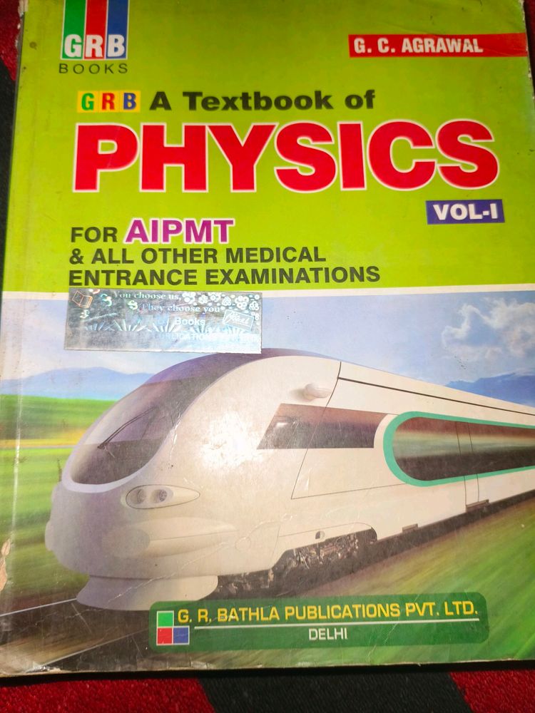 Gc Agrwal Textbook Of Physics Vol-1