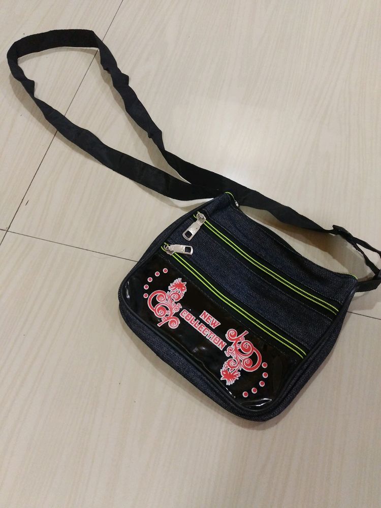 Jeans Fabric Slingbag