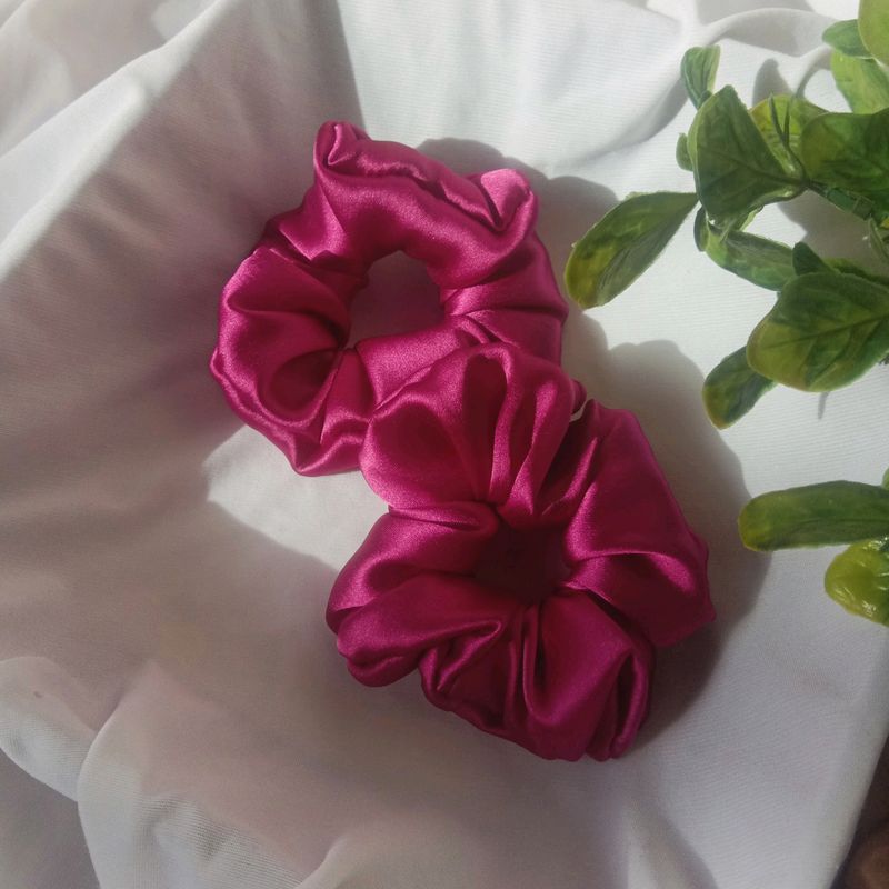 Voluminous Satin Scrunchie