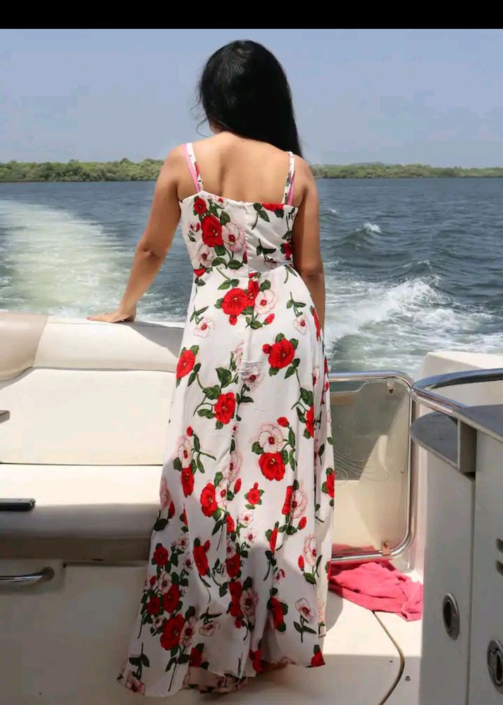 Floral Beach Dress