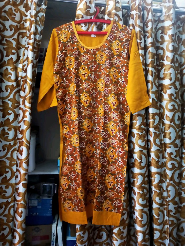 Yellow Kurti