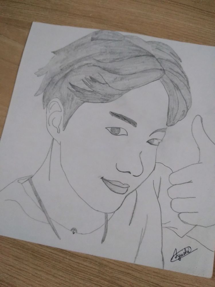 BTS Jhope Sketch