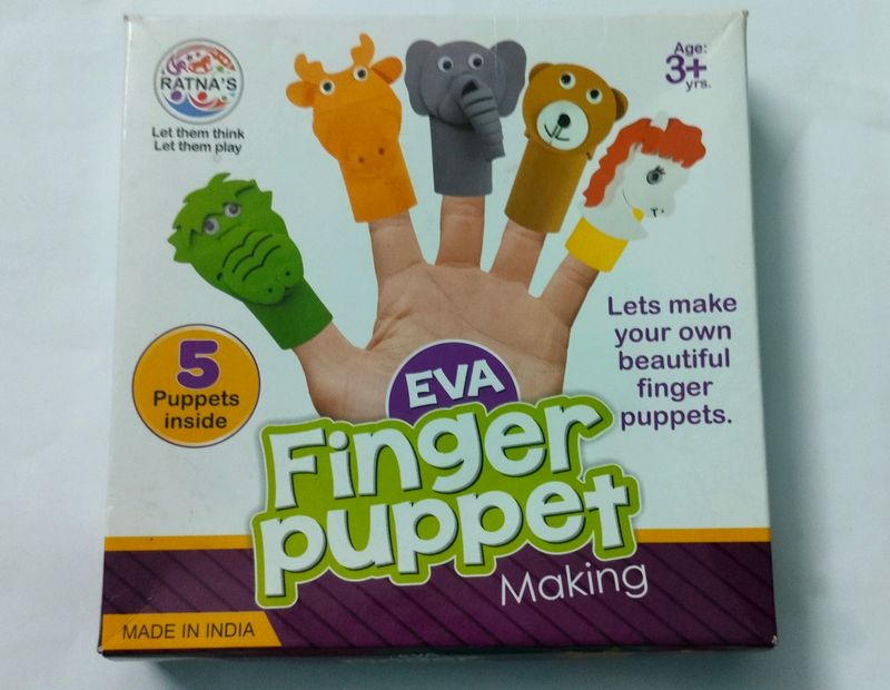 Eva Finger Puppet Making