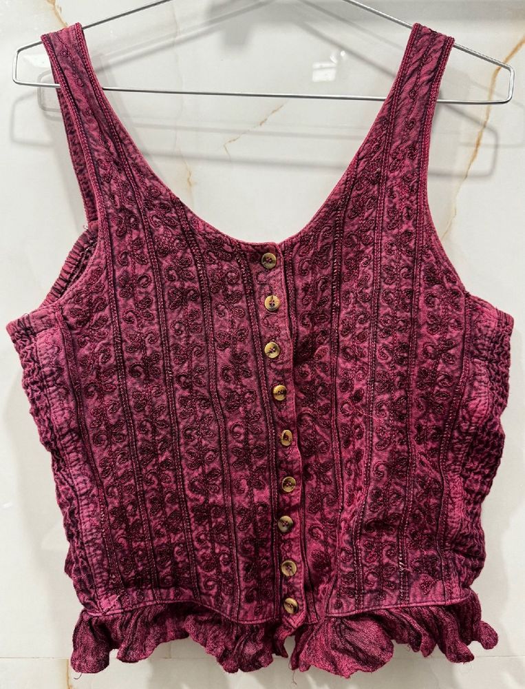 Embroidered Top