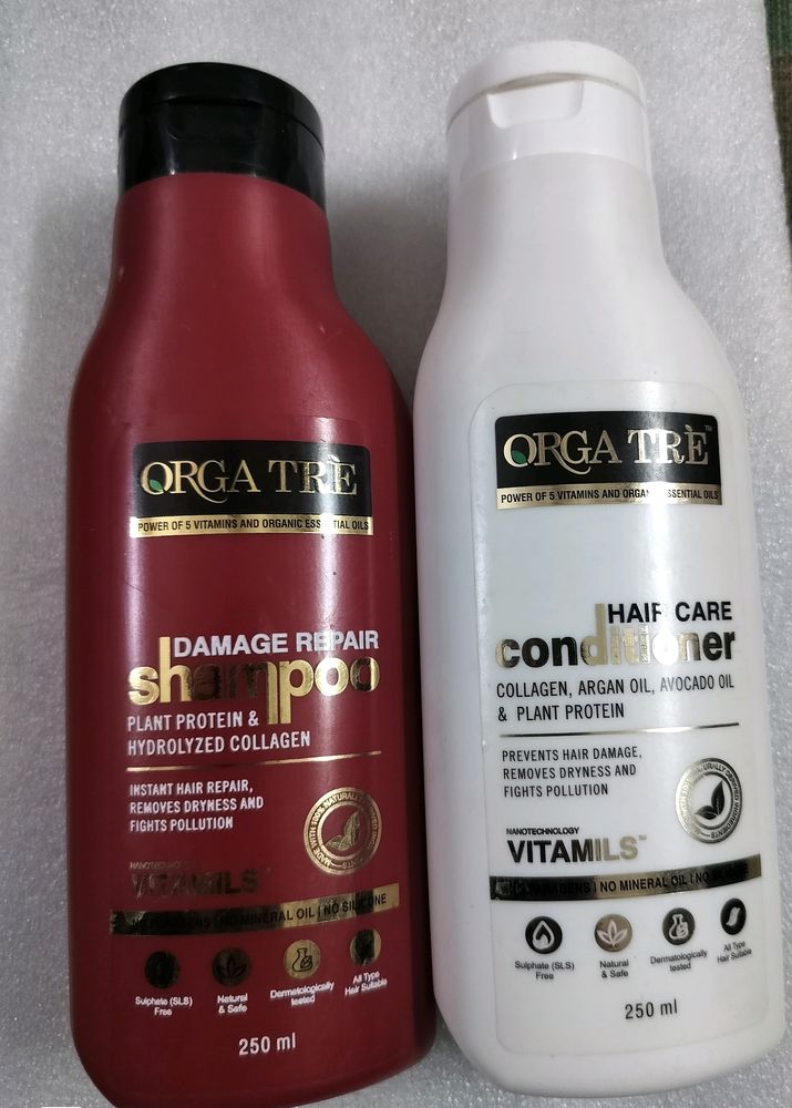 COMBO OF ORGA TRE SHAMPOO & CONDITIONER