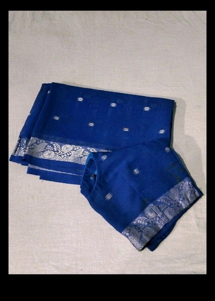 Navy Blue Colour Saree 🛍️