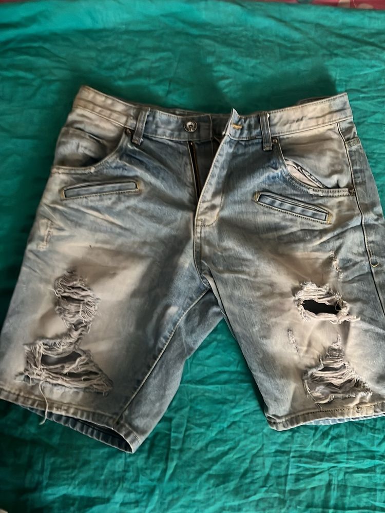 Men Jean Shorts