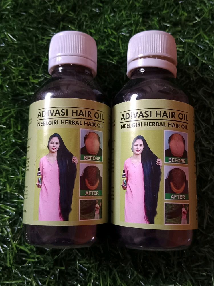 2 Combo Pack Adiwasi Hair Oil