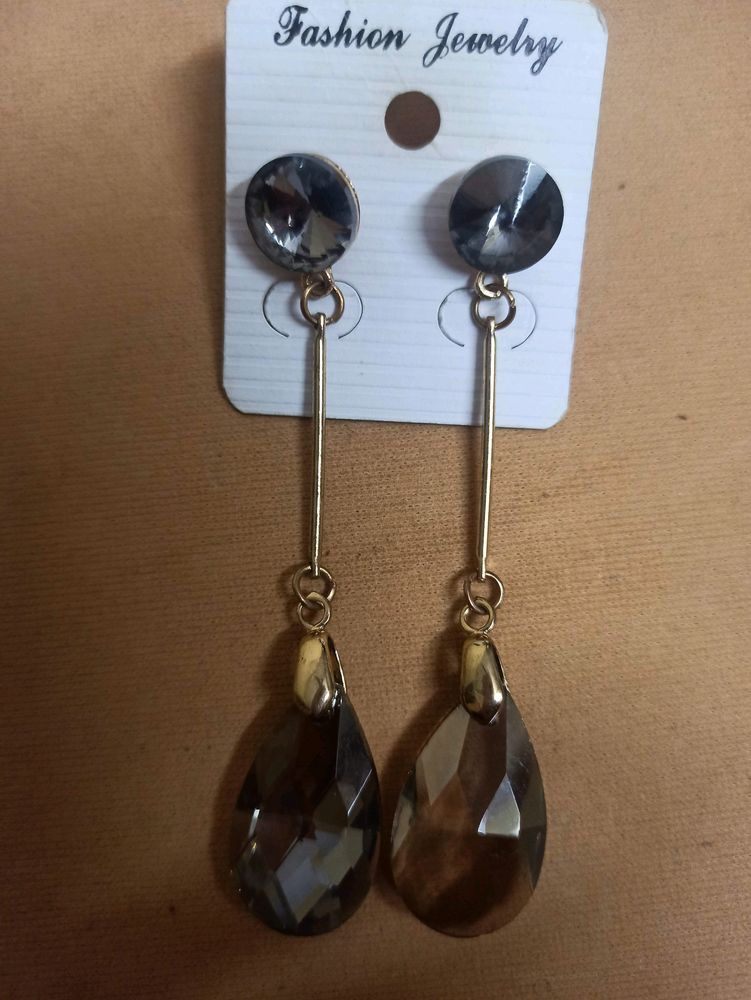 two pair of earrings