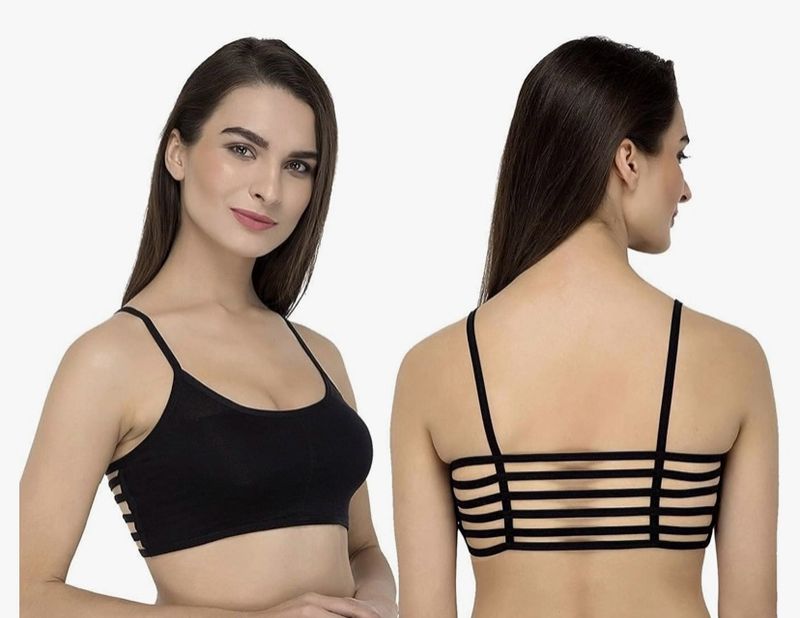 6 Straps Sexy Cage Bra (Set of 2)