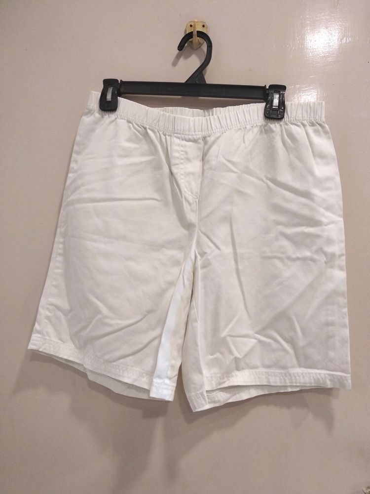 Beautiful White Long Short