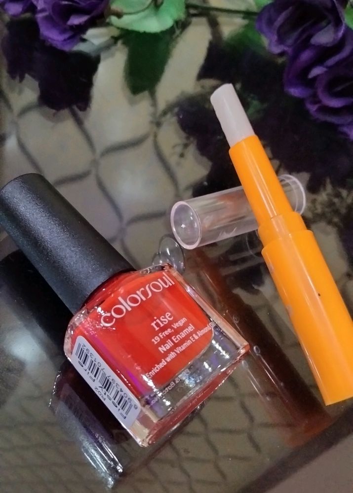 Combo Offer 2 Product Lipbalm Nail Paint