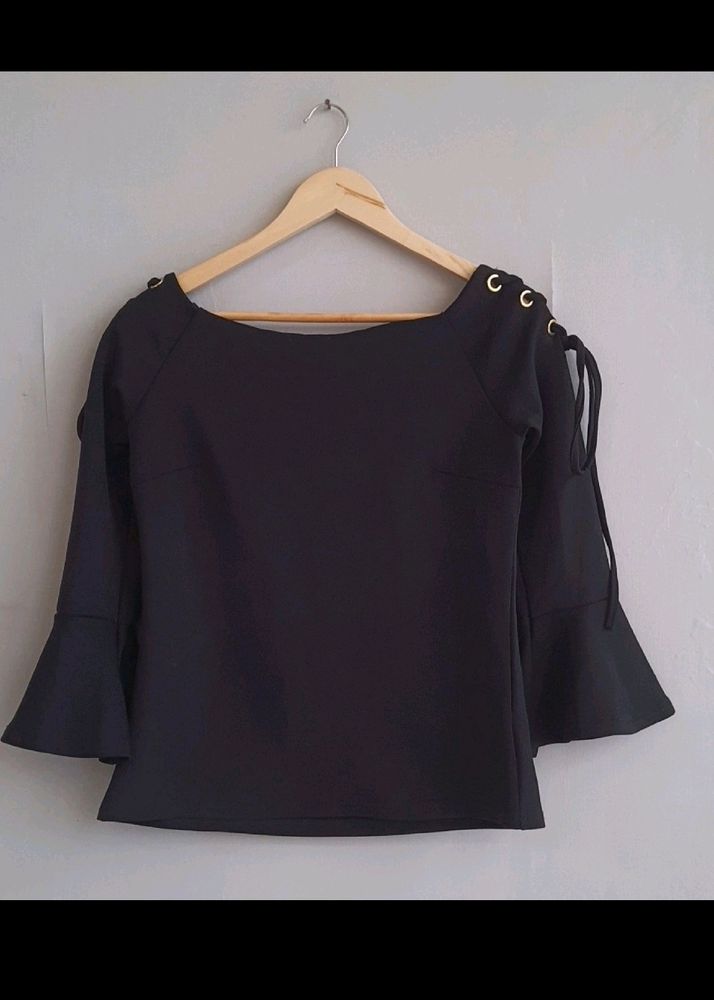 Black Designer Top