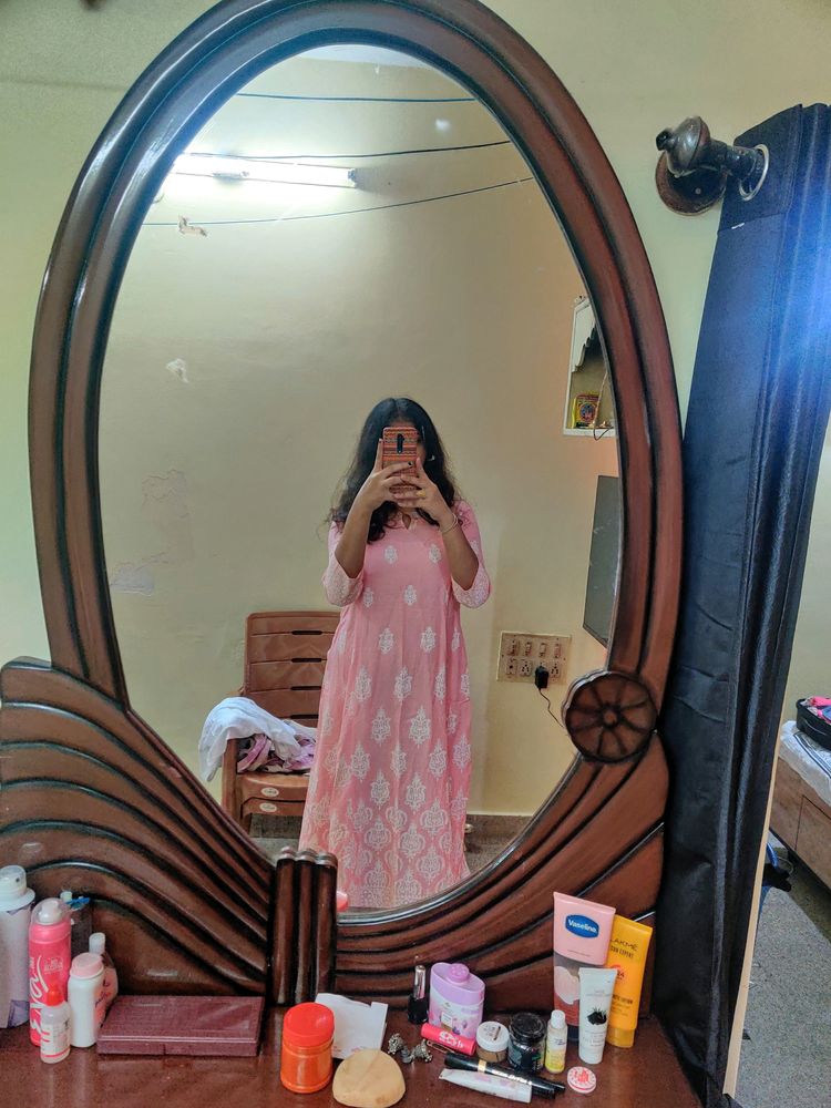 Pink Anarkali Kurta💗🎀✨