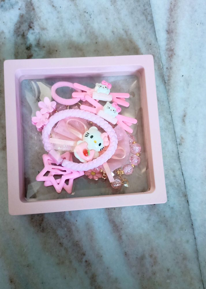 Kitty Hair Accessories Box 🆕