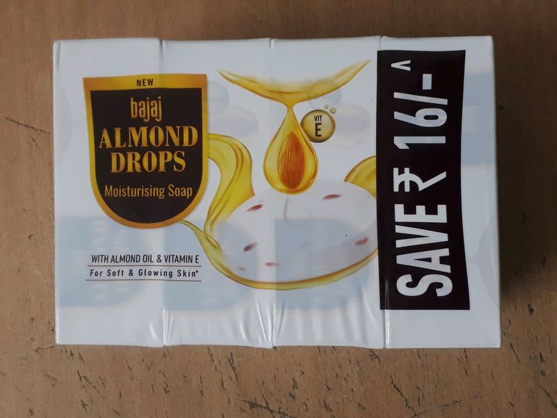 Bajaj Almond Drops Soap 4Pack