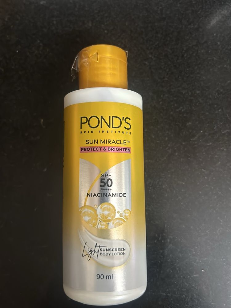 Sunscreen Body Lotion Spf 50