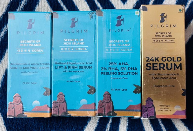 Combo of 4 Pilgrim Serum