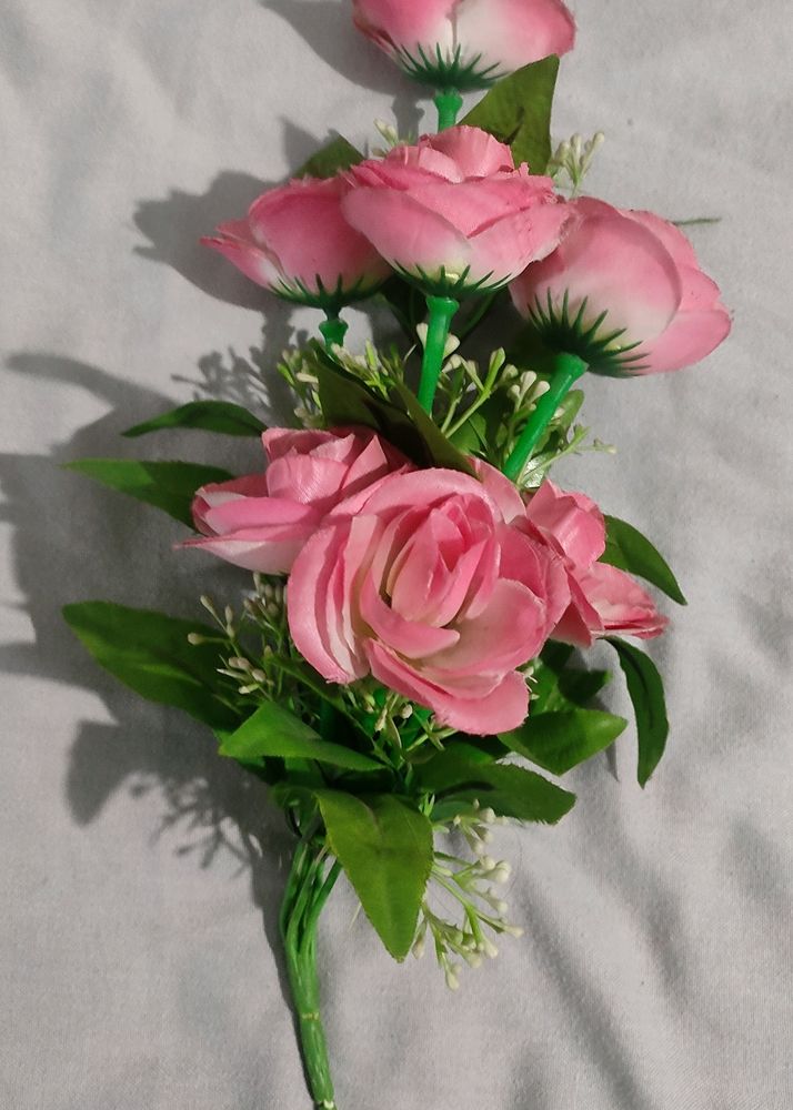 Artificial decorative Pink Colour Flowers