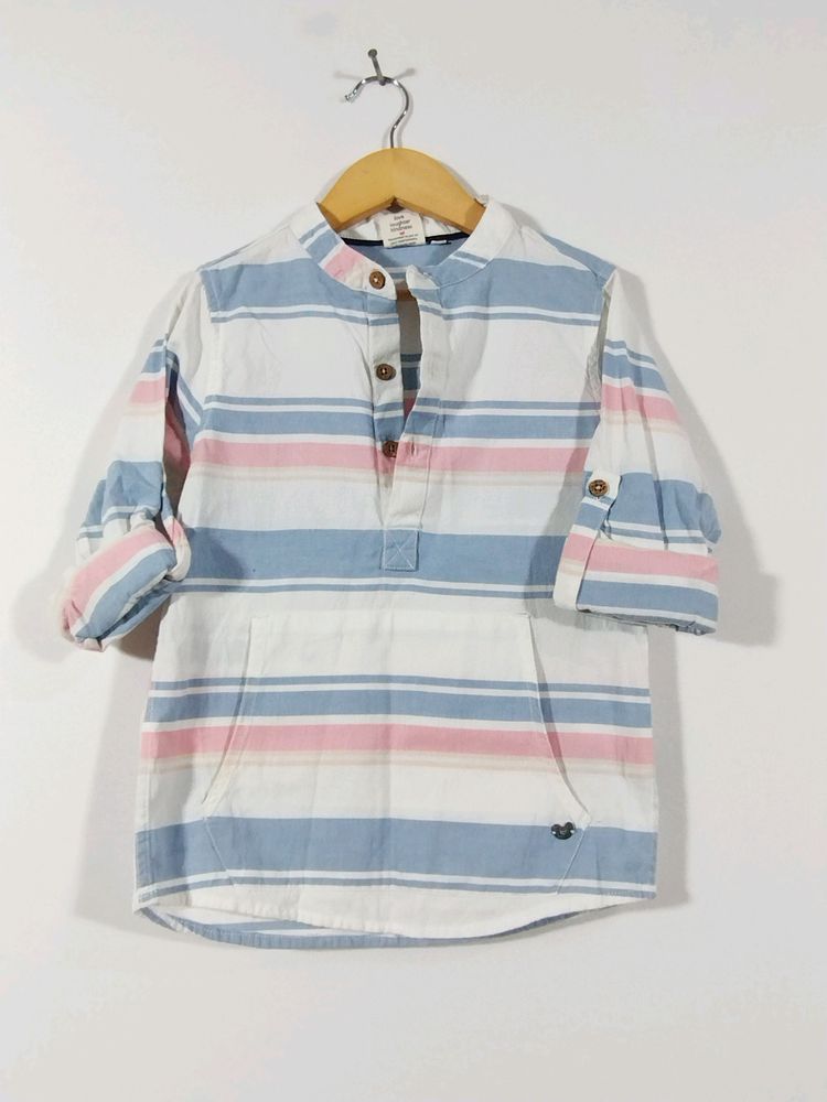 Multicolour Printed Shirt (Boys)