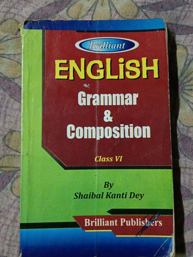 A Class 6th Grammar Book