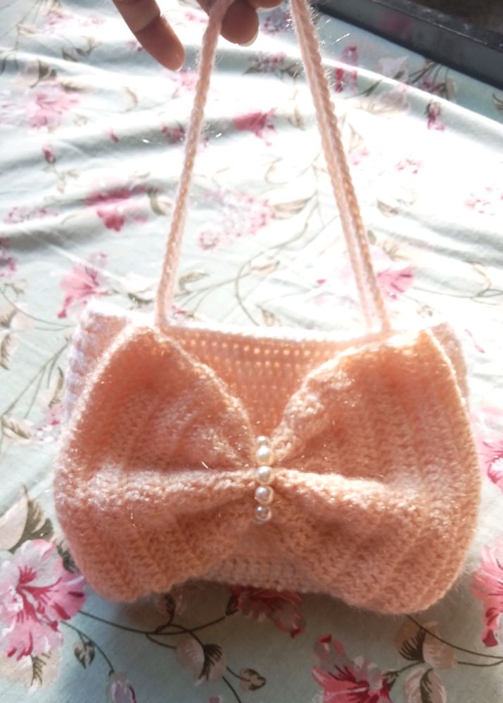 Handmade Crochet Small Handbag