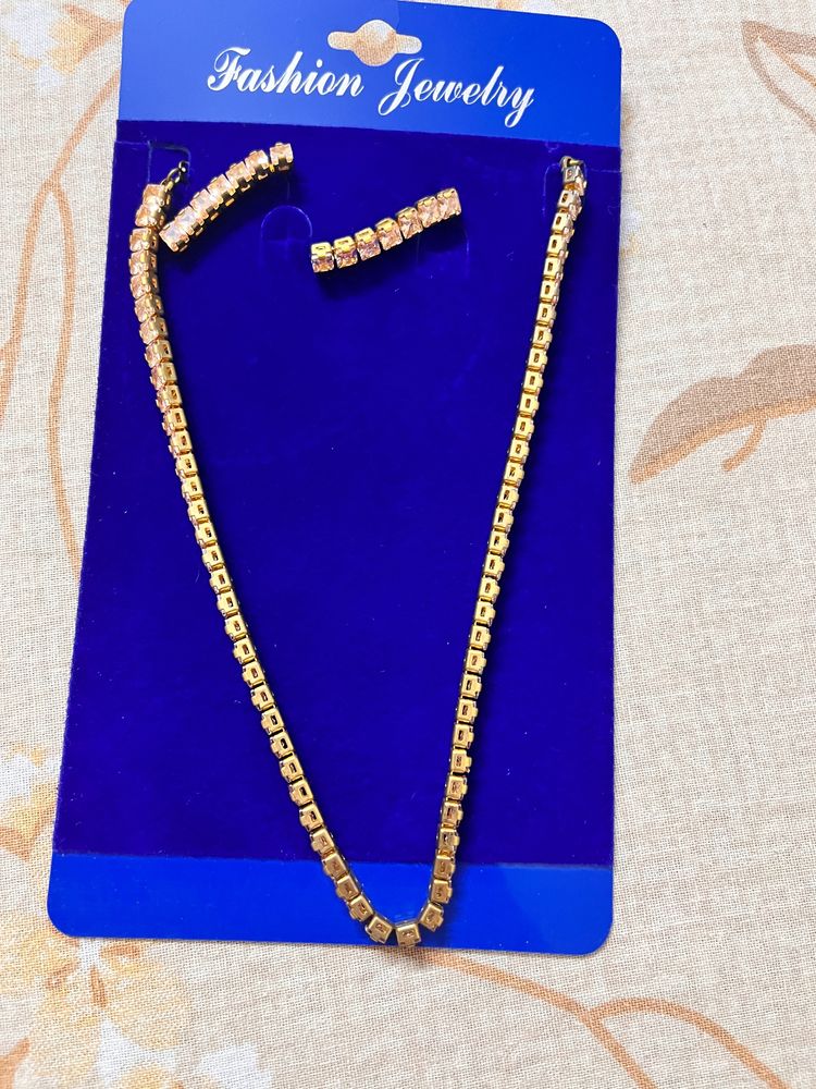 Golden Necklace Set