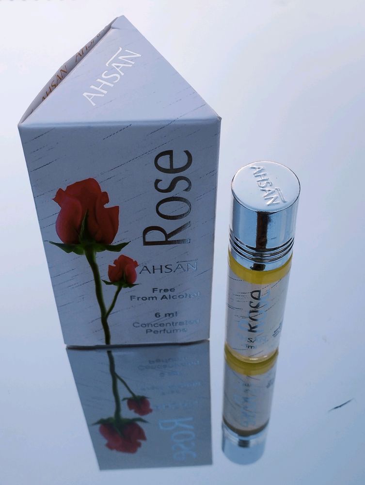 Ahmas rose attar roll on