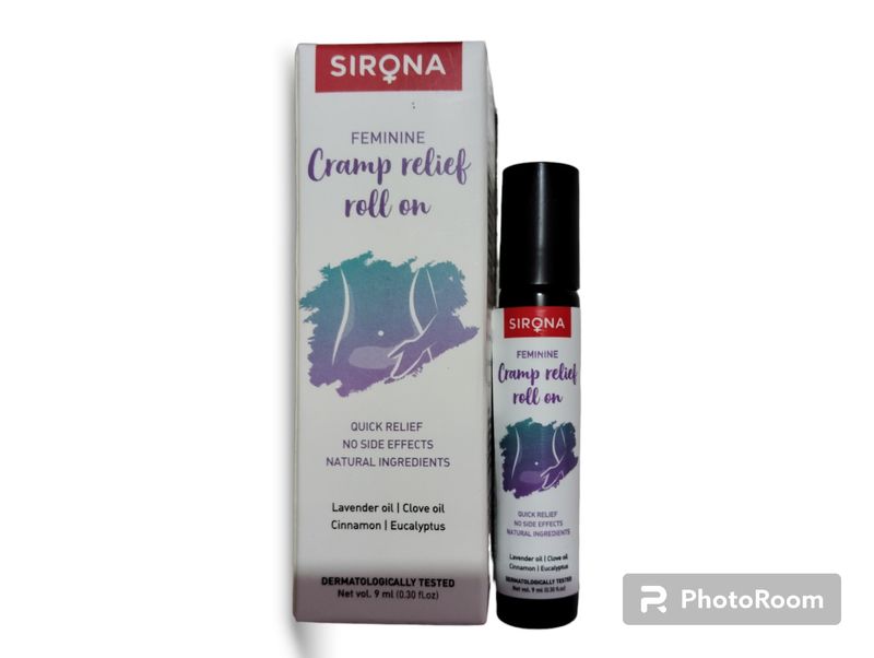 SIRONA feminine Menstrual Cramp Relief Roll On