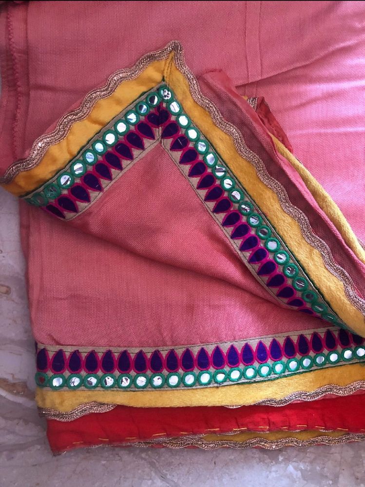 Shaded Saree With Border