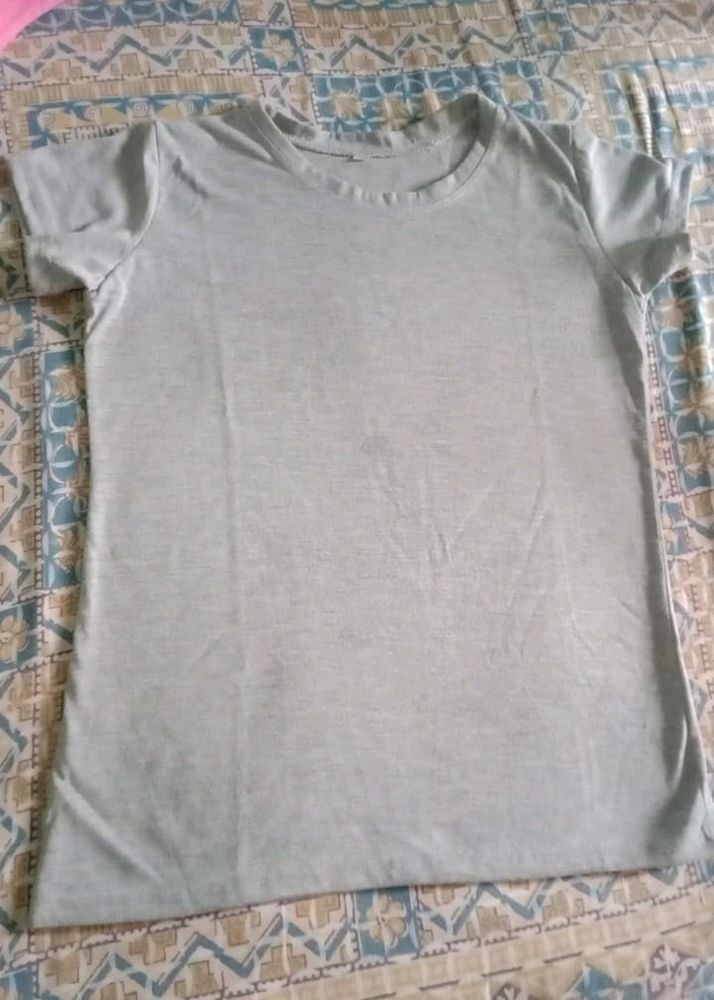 Grey Cute T-shirt