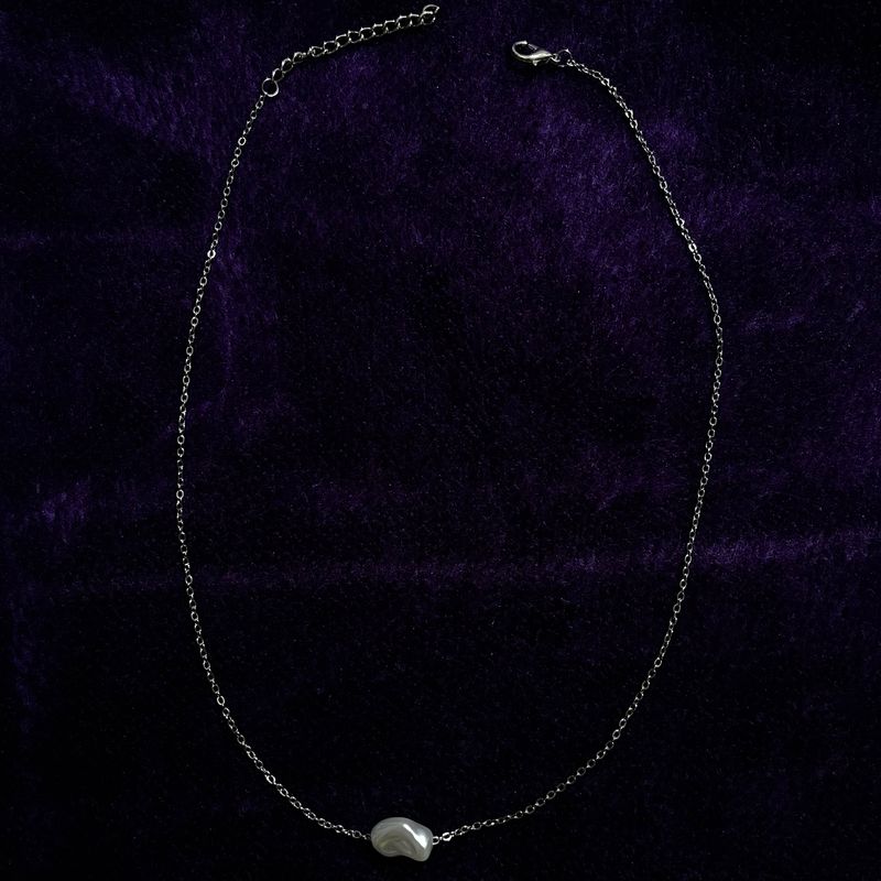 White Bead Chain