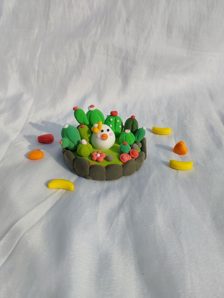 Handmade Polymer Clay Showpiece