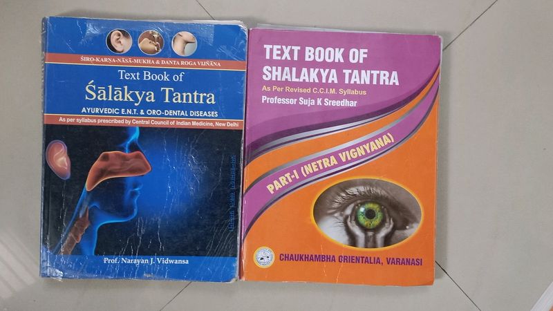 Shalakya Tantra Ent And Eye Books