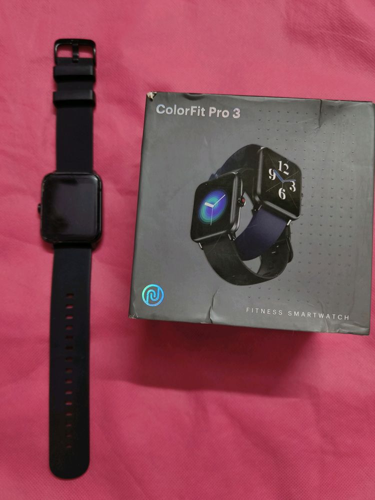 Noise Colorfit Pro 3 Smartwatch With Box