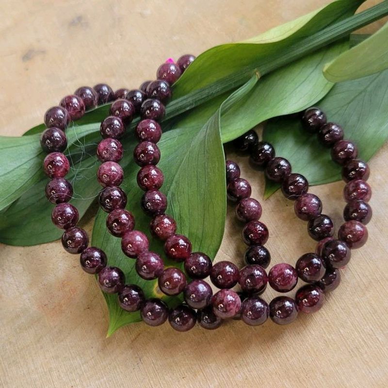 Natural Garnet Bracelet Highest Quality