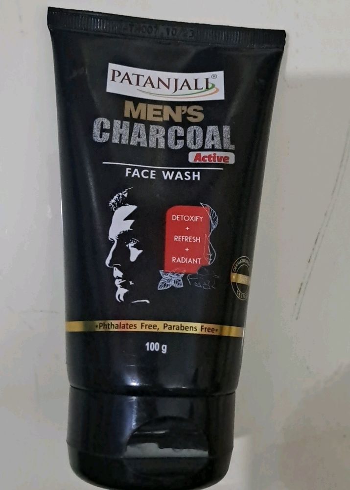 Men's Charchol Active FACE WASH