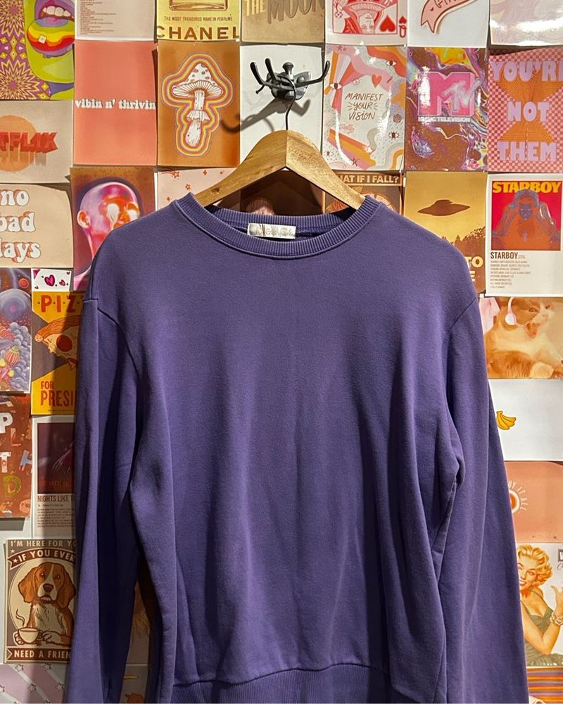 Dark lavender sweatshirt