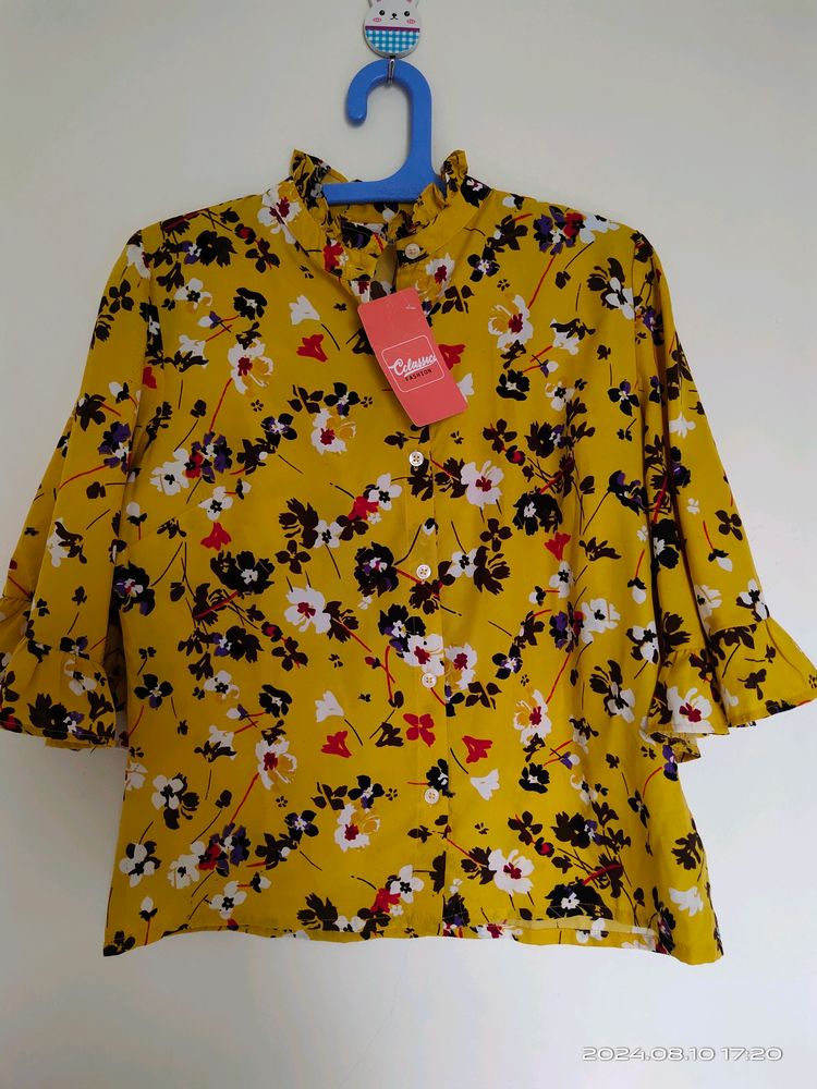 Clearance - Yellow Shirt - M Size