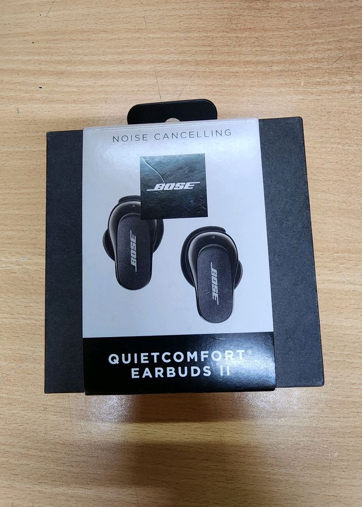 Bose QC 2 earbuds. Quietcomfort II seal packed