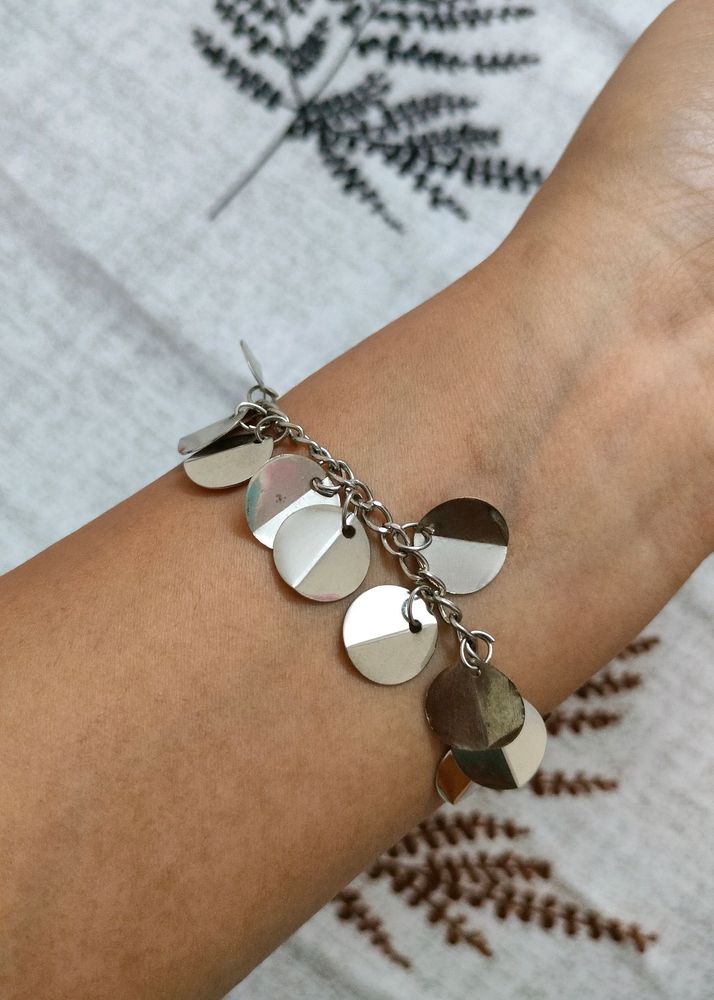 Trending Y2k Silver Bohemian Bracelet.