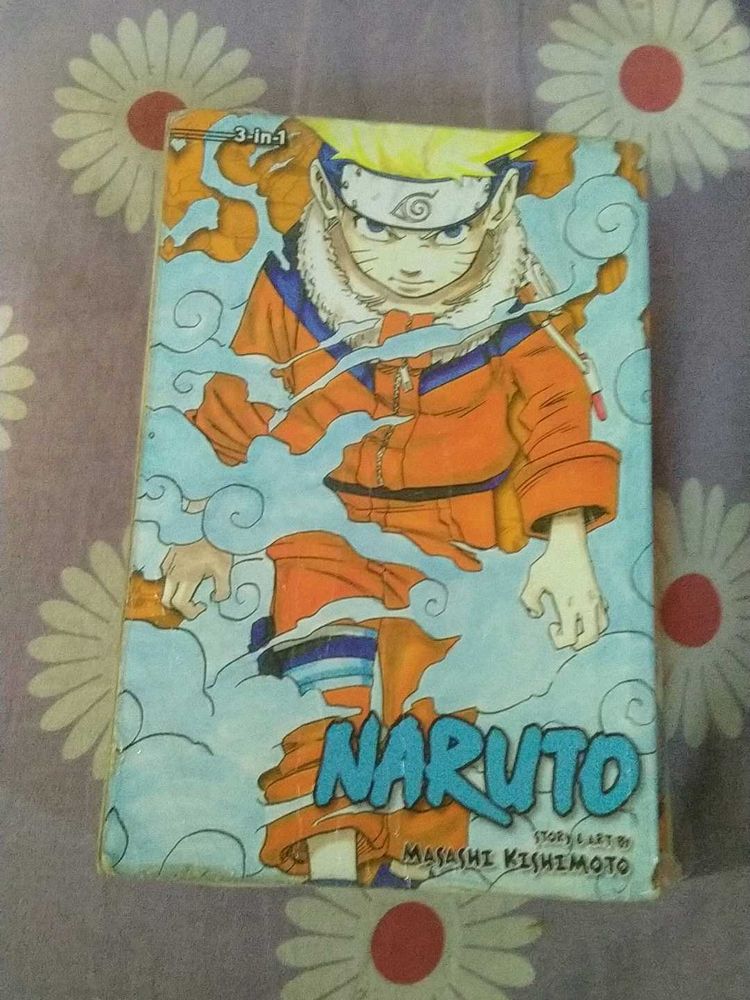 Limited Edition Naruto 3 in 1 Volume Manga