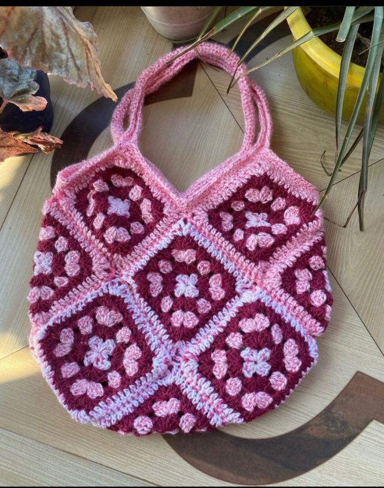 Crochet Tote Bag