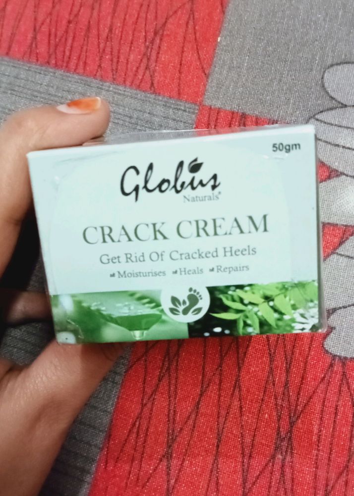 Globus Crack Heeled Cream