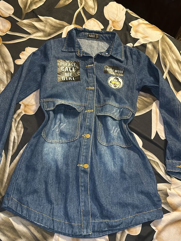 Denim Shirt Dress