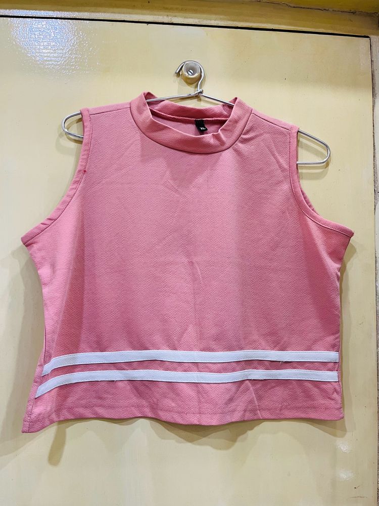 Pink Top Sleeveless