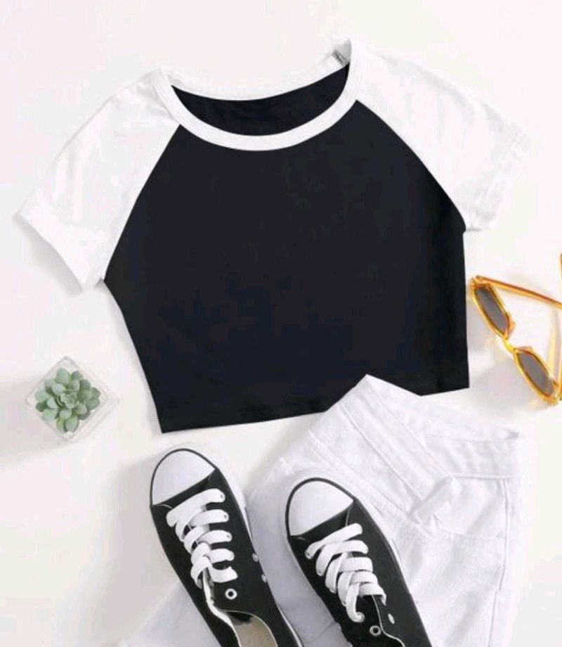 Aesthetic Black And White Top