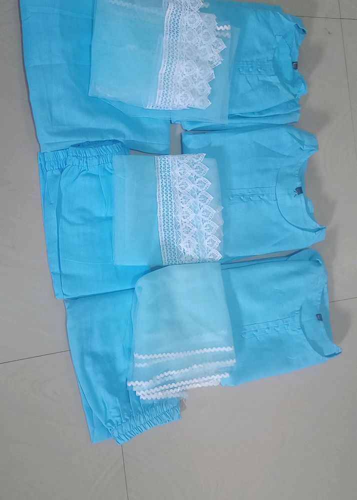 Pack Of 3 Kurta Set